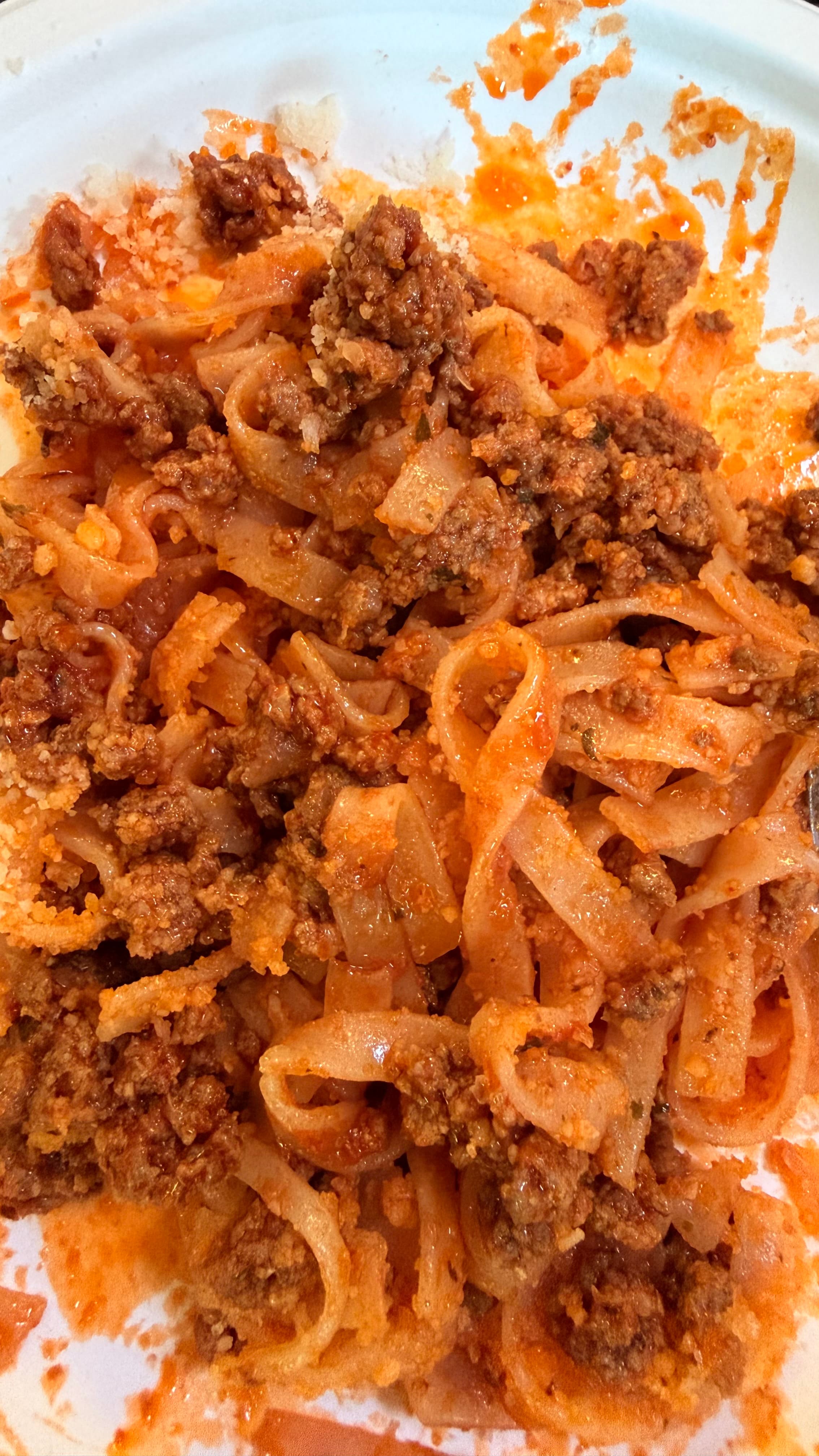 Noodles de arroz a la boloñesa en la Mellivan (para 4)